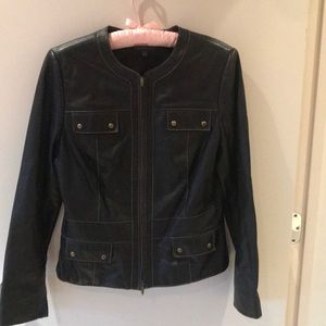 Leather jacket